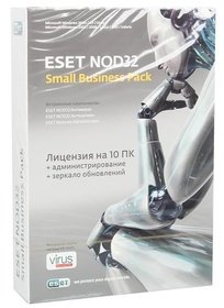  Eset ESET NOD32 SMALL Business Pack NOD32-SBP-NS(BOX)-1-10