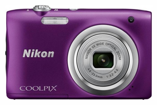 Цифровой фотоаппарат Nikon CoolPix A100 фиолетовый VNA973E1