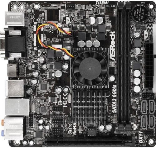 Мат. плата с CPU ASRock T48EM1