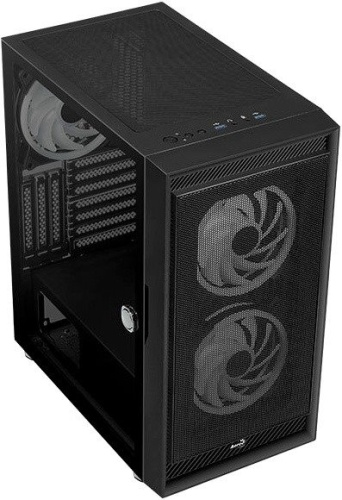 Корпус Miditower Aerocool Graphite-G-BK-v2 черный ACCM-PB24033.11 фото 8