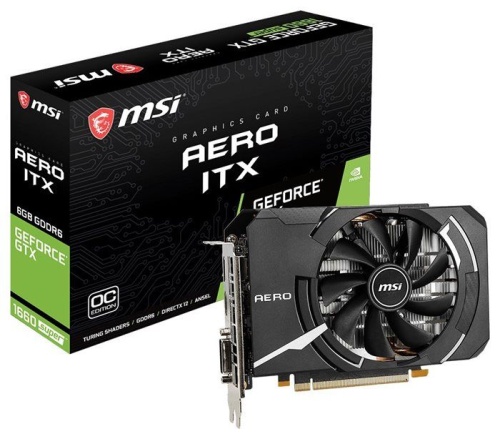 Видеокарта PCI-E MSI 6144Mb GTX 1660 SUPER AERO ITX OC фото 5