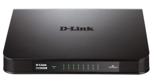 Коммутатор неуправляемый D-Link DGS-1016A/B1B