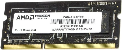 Модуль памяти SO-DIMM DDR3 AMD 2Gb (R332G1339S1S-U)