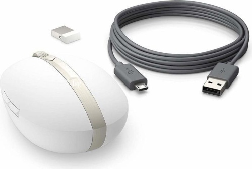 Беспроводная мышь Hewlett Packard Spectre Rechargeable 700 белый 4YH33AA фото 6 Беспроводная мышь Hewlett Packard Spectre Rechargeable 700 белый 4YH33AA фото 6