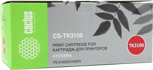 Картридж совместимый лазерный Cactus CS-TK3100 черный