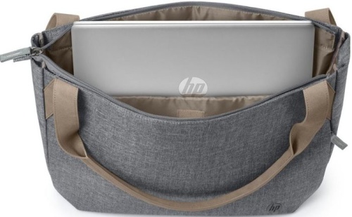 Сумка для ноутбука Hewlett Packard RENEW 14 Grey Tote 1A216AA фото 2 Сумка для ноутбука Hewlett Packard RENEW 14 Grey Tote 1A216AA фото 2