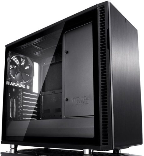 Корпус Miditower Fractal Design Define R6 USB-C Blackout TG Black