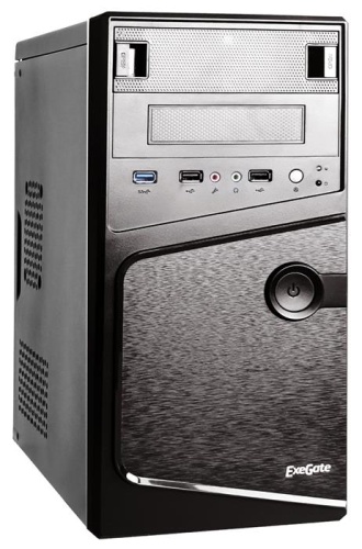 Корпус Minitower EXEGATE BA-121U Black EX271409RUS