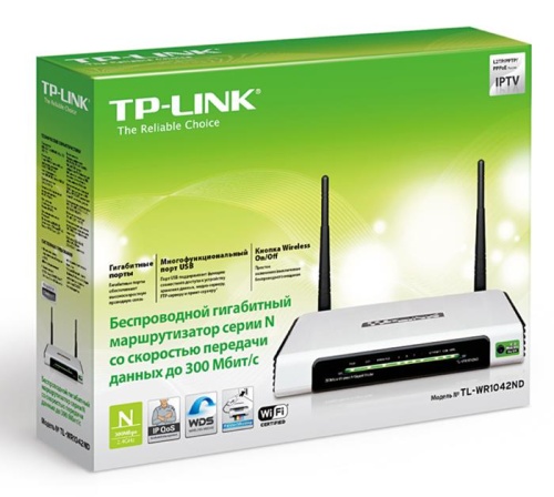 Маршрутизатор WiFI TP-Link TL-WR1042ND фото 3