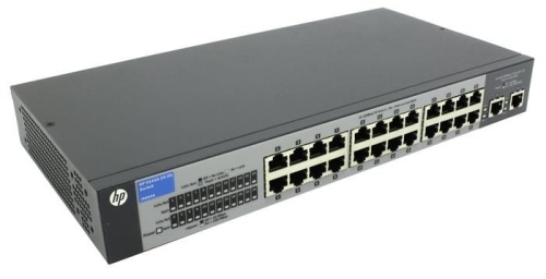 Коммутатор управляемый Hewlett Packard V1410-24-2G Switch J9664A Коммутатор управляемый Hewlett Packard V1410-24-2G Switch J9664A