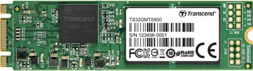 Накопитель SSD M.2 Transcend 32GB MTS800S TS32GMTS800S Накопитель SSD M.2 Transcend 32GB MTS800S TS32GMTS800S