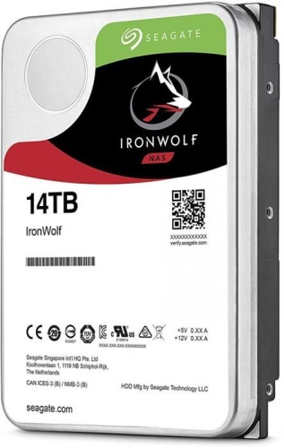 Жесткий диск SATA HDD Seagate 14Tb Ironwolf ST14000VN0008 Жесткий диск SATA HDD Seagate 14Tb Ironwolf ST14000VN0008