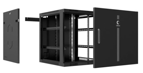 Шкаф телекоммуникационный Cabeus SH-05F-12U60/45m-BK фото 4 Шкаф телекоммуникационный Cabeus SH-05F-12U60/45m-BK фото 4