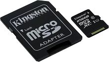 Карта памяти micro SDXC Kingston 256Gb Canvas Select SDCS/256GB