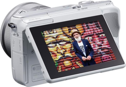 Цифровой фотоаппарат Canon EOS M10 белый 0922C012 фото 9