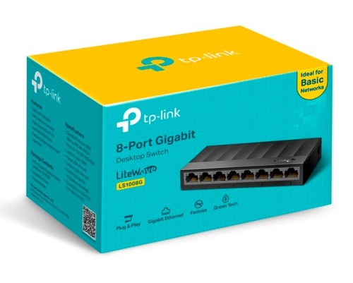 Коммутатор неуправляемый TP-Link LS1008G фото 2