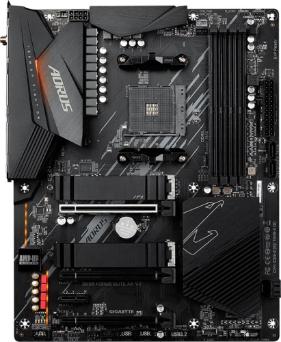 Мат. плата SocketAM4 GIGABYTE B550 AORUS ELITE AX V2