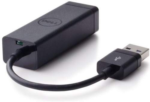 Сет. адаптер Ethernet для ноутбука Dell Adapter USB 3 на Ethernet 470-ABBT фото 3