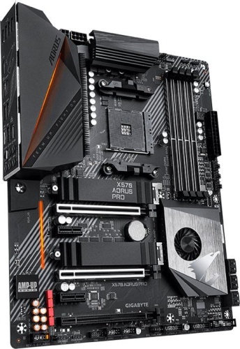 Мат. плата SocketAM4 GIGABYTE X570 AORUS PRO фото 2