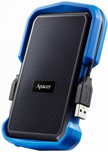 Внешний жесткий диск 2.5 Apacer 1Tb AC631 Black/Blue AP1TBAC631U-1