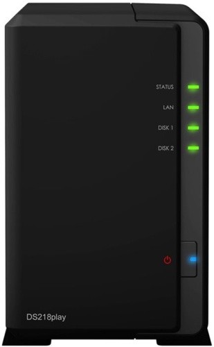 Сетевое хранилище данных (NAS) Synology DS218PLAY