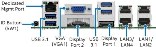 Мат. плата Socket1151 Intel DBM10JNP2SB 999PL9 фото 3