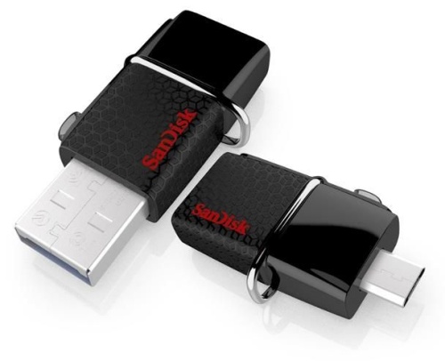 Накопитель USB flash SanDisk 64GB Ultra Android Dual Drive OTG SDDD2-064G-G46 фото 4