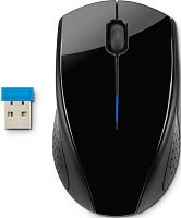 Беспроводная мышь Hewlett Packard Wireless 220 черный 3FV66AA