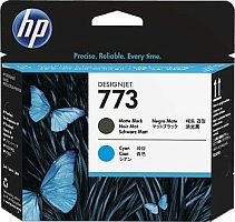 Печатающая головка Hewlett Packard 773 Matte Black and Cyan Designjet Printhead C1Q20A