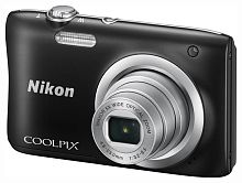 Цифровой фотоаппарат Nikon CoolPix A100 черный VNA971E1