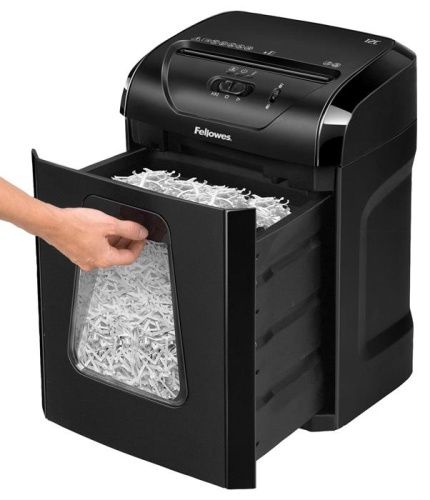 Уничтожитель бумаг Fellowes PowerShred 12C (4x40 мм) FS-71201 фото 4