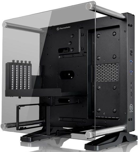 Корпус HTPC Thermaltake Core P1 TG черный CA-1H9-00T1WN-00