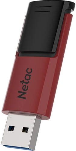 Накопитель USB flash Netac 256Gb U182 NT03U182N-256G-30RE красный/черный фото 3