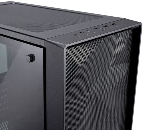 Корпус Miditower Fractal Design Meshify C Dark TG Black, Window фото 12