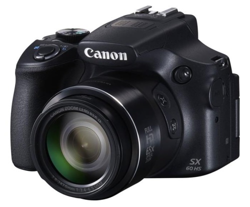 Цифровой фотоаппарат Canon PowerShot SX60 HS черный 9543B002