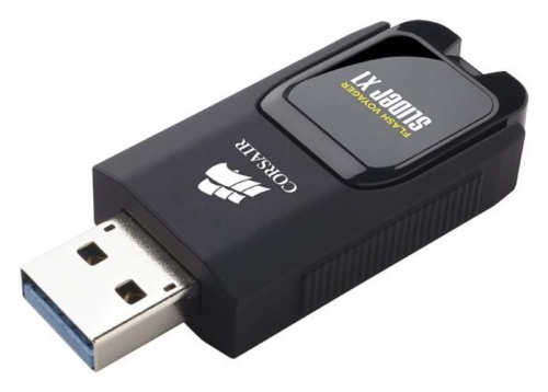 Накопитель USB flash Corsair 128Gb Voyager Slider X1 CMFSL3X1-128GB черный фото 3