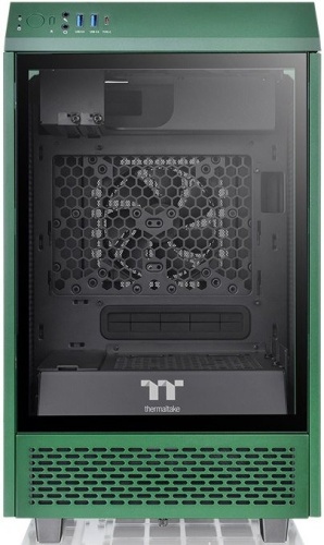 Корпус HTPC Thermaltake The Tower 100 Racing Green черный CA-1R3-00SCWN-00 фото 2