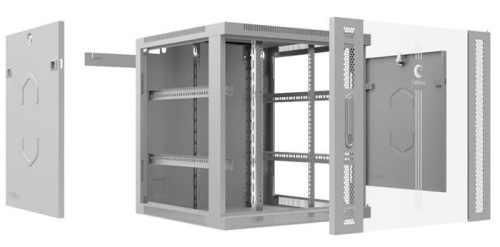 Шкаф телекоммуникационный Cabeus SH-05F-6U60/45 фото 4 Шкаф телекоммуникационный Cabeus SH-05F-6U60/45 фото 4