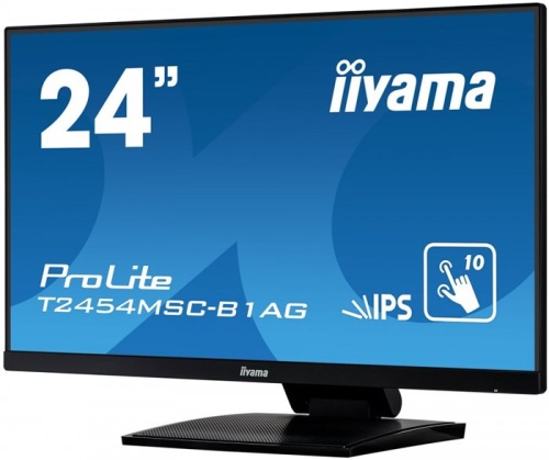 Монитор Iiyama ProLite T2454MSC-B1AG черный фото 7