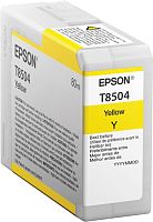 Оригинальный струйный картридж Epson T850400 Yellow UltraChrome HD ink C13T850400