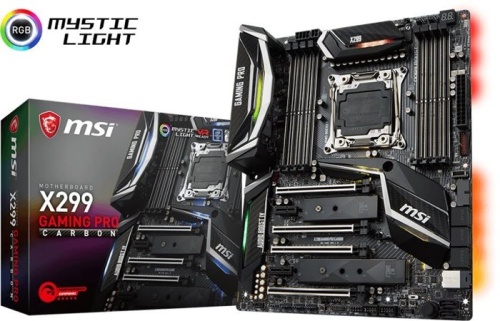 Мат. плата Socket2066 MSI X299GAMINGPROCARBON фото 5