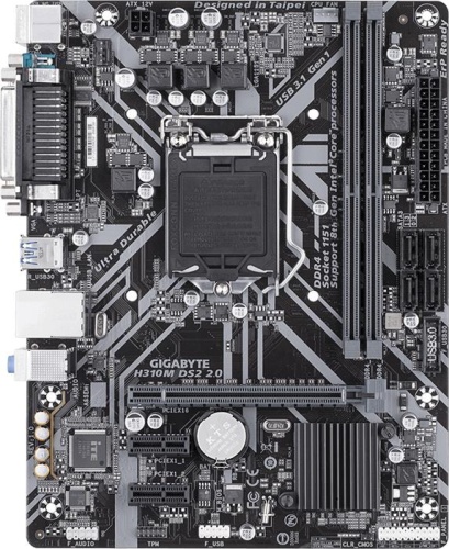 Мат. плата Socket1151v2 GIGABYTE H310M DS2 2.0