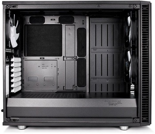 Корпус Miditower Fractal Design Define S 2 черный FD-CA-DEF-S2-BK-TGL фото 9