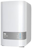 Сетевое хранилище данных (NAS) Western Digital 4TB 2BAY WDBWVZ0040JWT