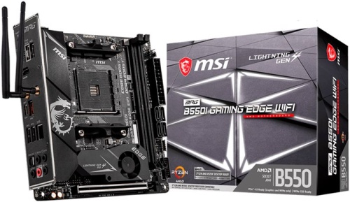 Мат. плата SocketAM4 MSI MPG B550I GAMING EDGE WIFI фото 4