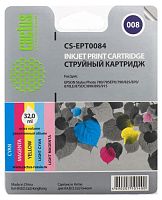 Картридж струйный совместимый Cactus CS-EPT0084 многоцветный