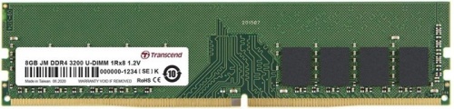Модуль памяти DDR4 Transcend 8Гб JetRam JM3200HLG-8G Модуль памяти DDR4 Transcend 8Гб JetRam JM3200HLG-8G