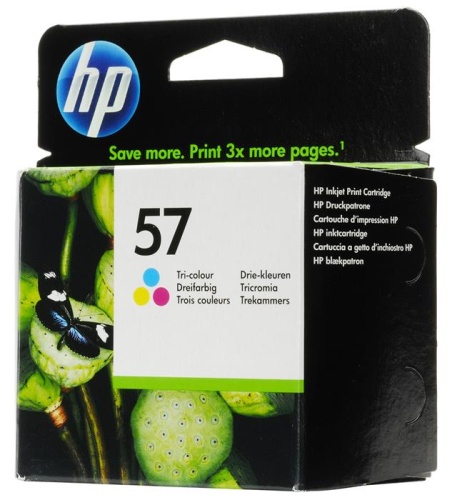 Оригинальный струйный картридж Hewlett Packard №57 C6657A Оригинальный струйный картридж Hewlett Packard №57 C6657A