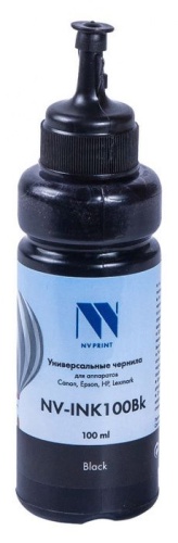 Чернила совместимые NV Print NV-INK100Bk Black