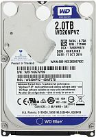 Жесткий диск SATA HDD 2.5 Western Digital 2000ГБ Blue WD20NPVZ